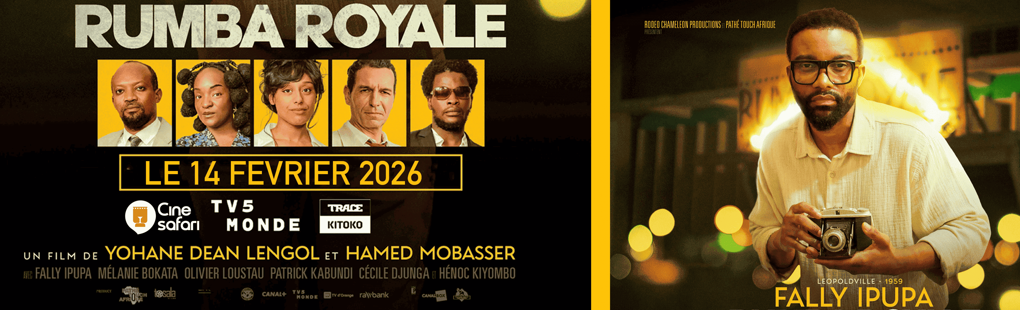 Projection film Rumba Royale/Hôtel Robyson Residency