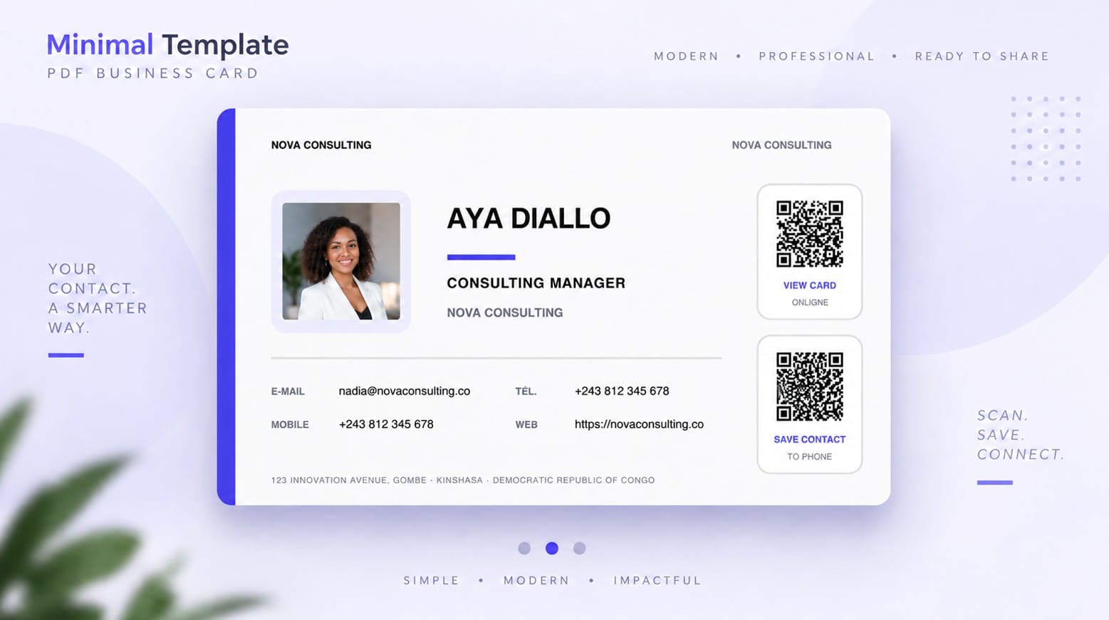 Modèle d’invitation Aura